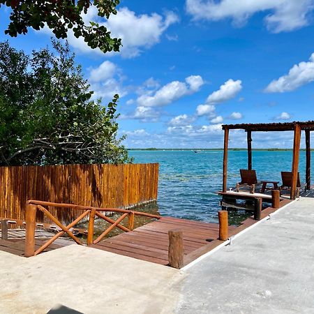 Casa Sol Y Luna -Beautiful Sunrises And Infinity Pool Bacalar Buitenkant foto