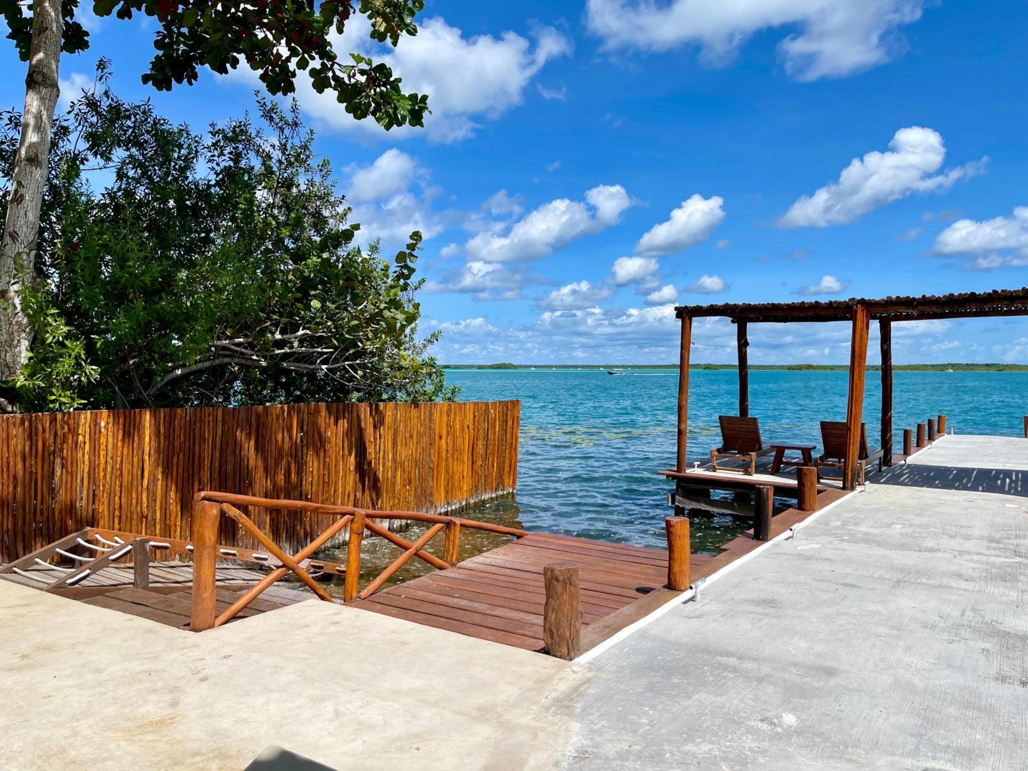 Casa Sol Y Luna -Beautiful Sunrises And Infinity Pool Bacalar Buitenkant foto