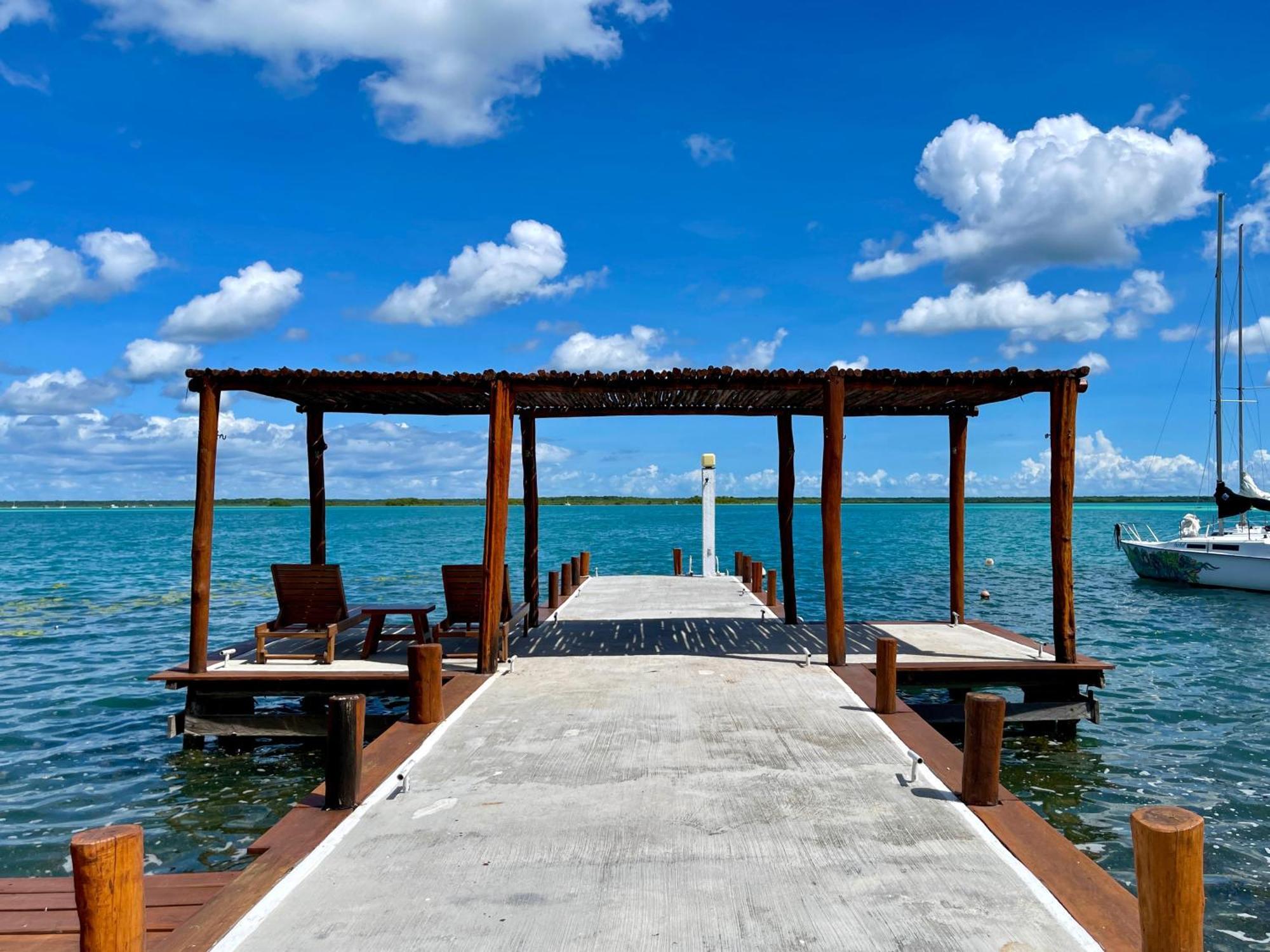 Casa Sol Y Luna -Beautiful Sunrises And Infinity Pool Bacalar Buitenkant foto